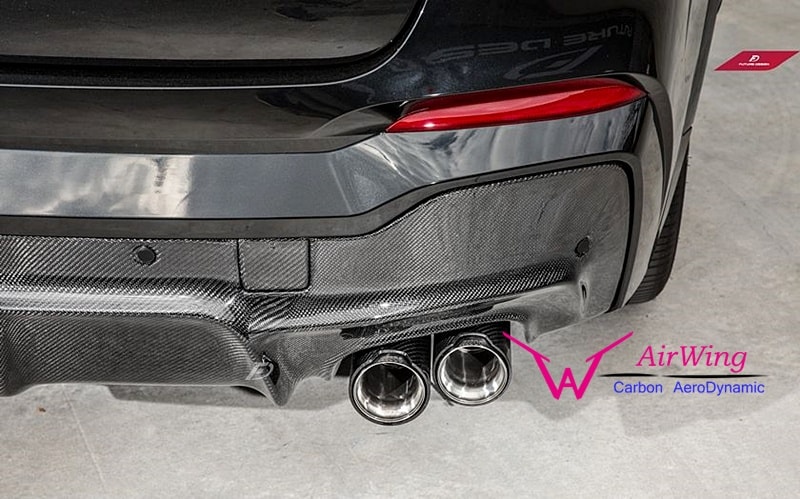 BMW F26 X4 - 3D Design style carbon rear diffuser 04